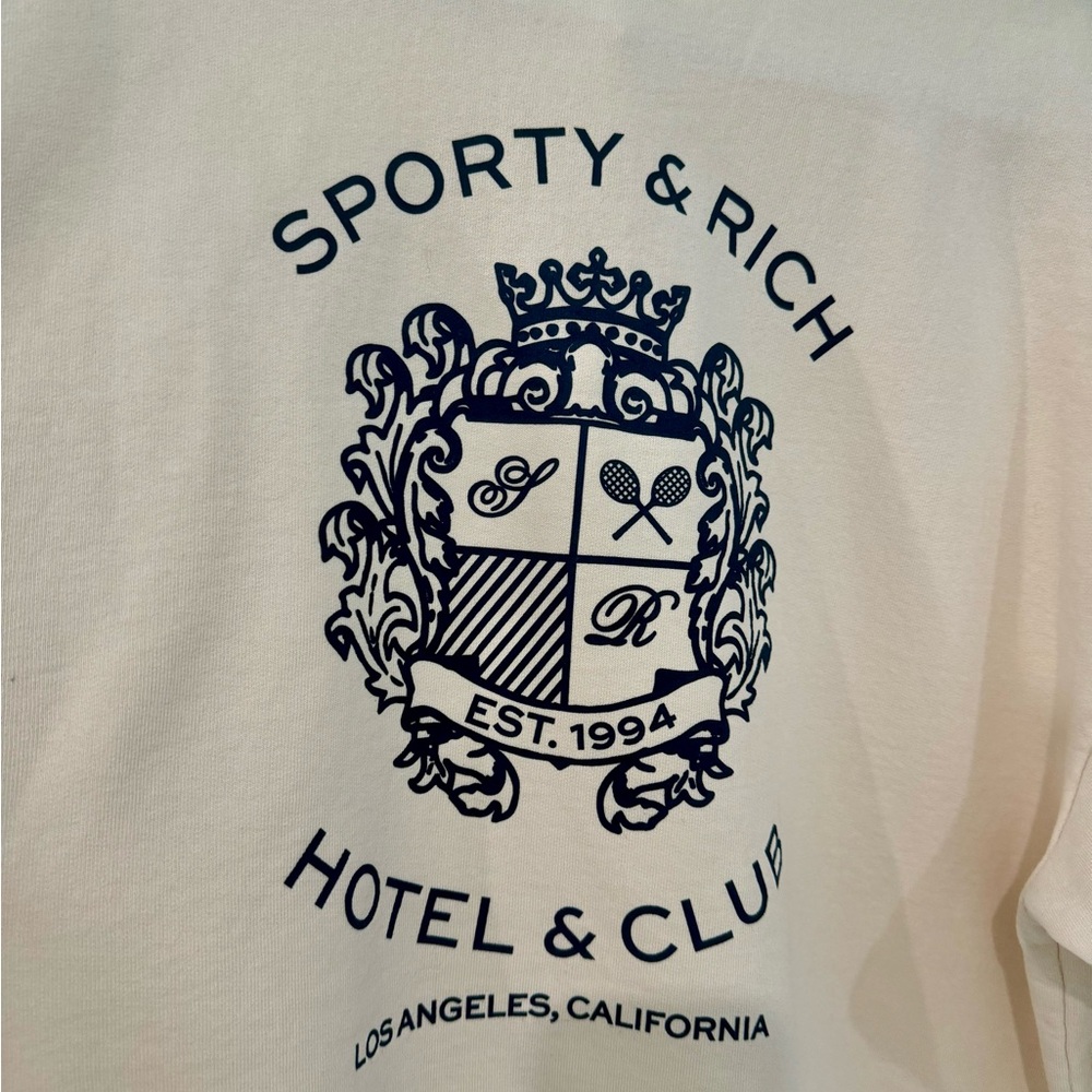 Sporty and rich sweatshirt